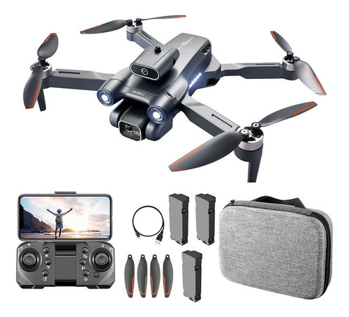 Drone Profesional Camera 6k Motors Sin Escobillas 3 Baterias