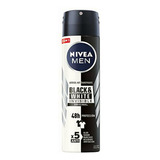 Nivea Men Antitranspirante Hombre Black & White Spray, 150ml