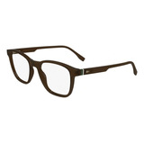 Lentes Lacoste L2949 210 Transparent Brown Oftalmico Nuevo