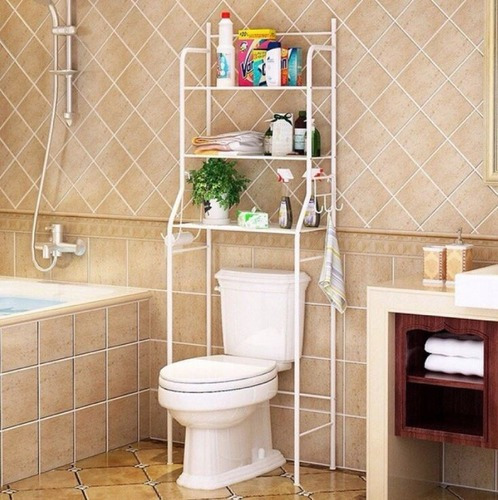 Estante Mueble Organizador De Baño 3 Niveles Repisa