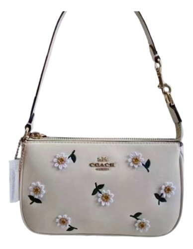 Bolsa Coach Bordado De Flores Para Mujer