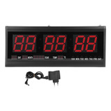 Reloj De Pared Digital Led Moderno Grande Fecha Temperatura