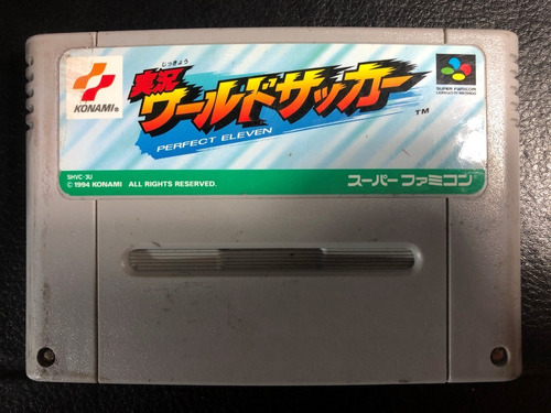 Juego Nintendo Super Famicom Perfect Eleven