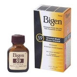 Bigen Polvo Permanente Color De Cabello 59 Negro Oriental