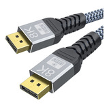 Yojock Cable Displayport 8k 1.4, Cable Dp De Monitor 6.6 Pie