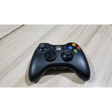 Controle Original Do Xbox 360 Só Funciona Com Cabo. J1