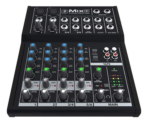 Consola Mackie Mix8 De Mezcla 120v