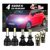 Bombillas Led Super Led Faros Delanteros Para Fiat 500 H1 H