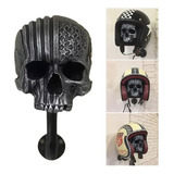 Adorno De Calavera Para Casco De Motocicleta