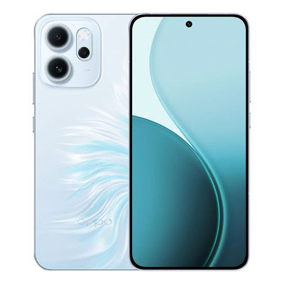 Celular Oppo Reno14 F 5g 12 Gb Ram Azul 256 Gb Rom Sistema De Refrigeración Por Aire Ultrafino De Doble Unidad Pantalla 6.57 Pulgadas 120 Hz | Meses sin interés