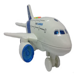 Avião De Viagem Brinquedo Realista Com Som E Luzes Bbr Toys
