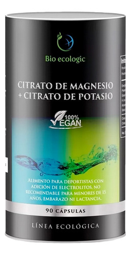 Pack Cit. De Mag. + Cit. De Pot. 2 X 90 C.  Envase Ecológico Sin Sabor