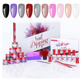 Dip Polvo Uñas Kit Principiantes Diy Dip Polvo Uñas K...