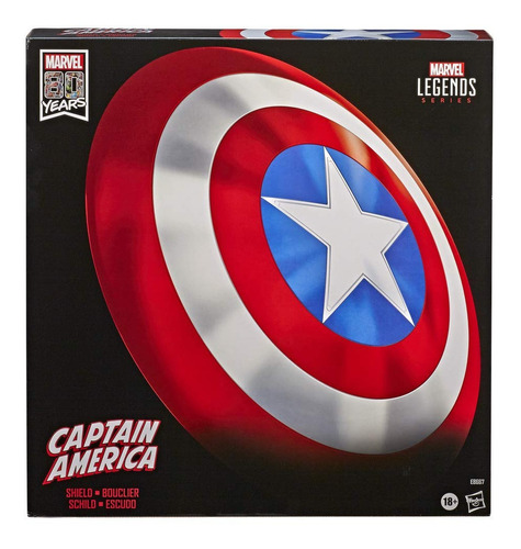 Escudo Capitan America Comic Style Escala 1:1 Marvel Legends