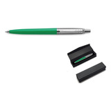 Pluma Parker Para Regalo Grabada Laser Personalizada - Verde