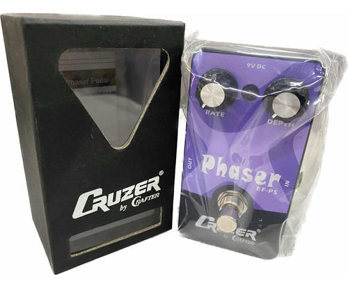 Pedal Guitarra Cruzer By Crafter Phaser Novo Original