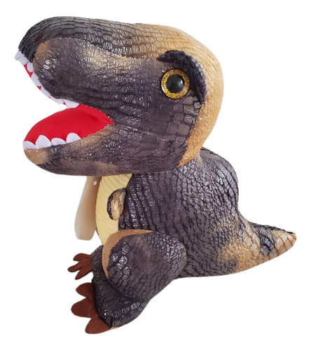 Peluche Dinosaurio T-rex Textura De Apariencia Real Mediano