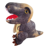 Peluche Dinosaurio T-rex Textura De Apariencia Real Mediano