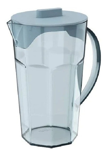 Jarra Drink Com Tampa 1,8 Litros Azul Glacial - Ou