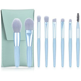 Set De 8 Brochas Para Maquillaje, Suave Calidad Prefesional