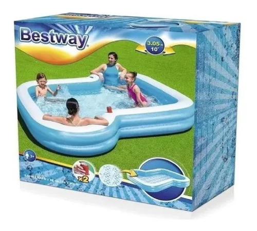 Alberca Bestway Inflable Azul