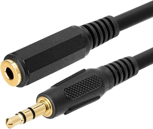 Cable Alargue Auriculares Miniplug Audio Auxiliar 3 Metros