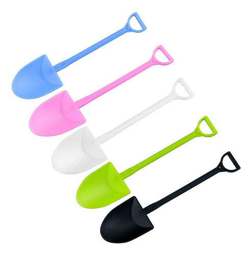 Cucharas De Plástico Desechables De Colores, 100 Piezas [u]