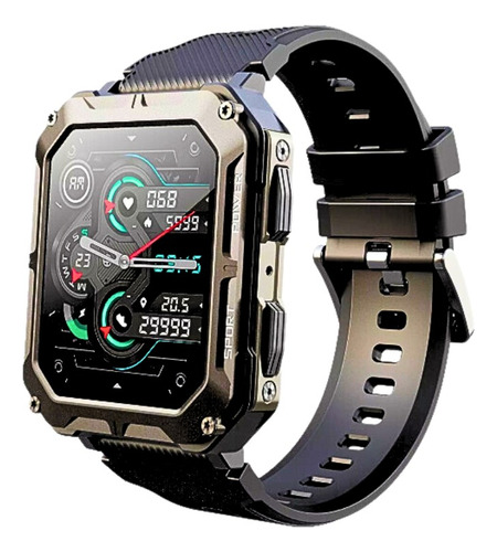 Smart Watch C20 Pro, Llamadas, Bluetooth, Fitness - Negro