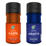  Kit Máscara Pigmentante Carpa + Jubarte 150ml Kamaleão Color Tom Laranja Neon + Azul Abissal