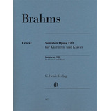Sonatas Para Clarinete Y Piano Brahms Partitura Urtext