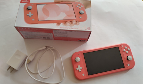 Nintendo Switch Lite Coral 128gb Liberado Tienda Libre