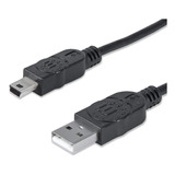 Cable Usb Macho A Usb Mini Macho Manhattan 1.8 Metros 333375