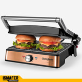 Grill Elétrico Press Prime Cobre Collection 2000w Gradiente 220v