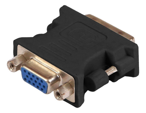 Adaptador Convertidor De Vídeo Dvi A Vga Macho A Hembra 24+5