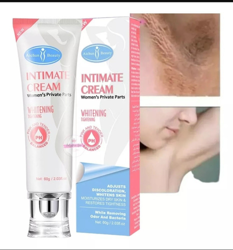 Crema Blanqueadora Aclarante Axilas Codos, Entrepiernas 50ml