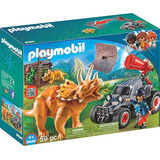 Playmobil® Enemigo Quad Con Triceratops Juego De Construcció