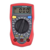 Multimetro Digital Led Tester Voltímetro Medidor Dt33series