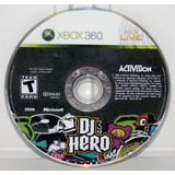 Juego Dj Hero Usado Para Xbox 360 Original - Blakhelmet C