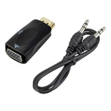 Conversor Hdmi - Vga 1080 Hd + Audio