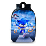 Mochila Pre Escolar  Infantil Creche Super Sonic 59