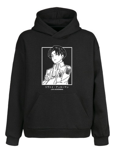 Sudadera Capucha Anime Attack On Titan Ataque De Titanes