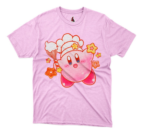 Playera Kirby Galletas 35 Aniversario