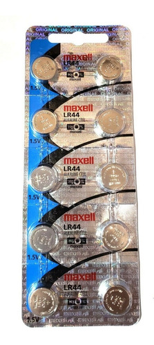 Combo Pila Lr44 Maxell X10 + 2 Paq Pilas Cr2032 Maxell X5