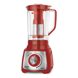 Liquidificador Turbo Inox Red 6 Lâminas Polishop 127volts