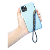 Alça P/ Capinha De Celular Phone Leash Migs Resistente Blue