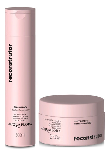 Acquaflora Shampoo + Máscara Reconstrutor