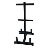 Rack Para Discos Olímpicos 3 Niveles 4 Barras Gimnasio