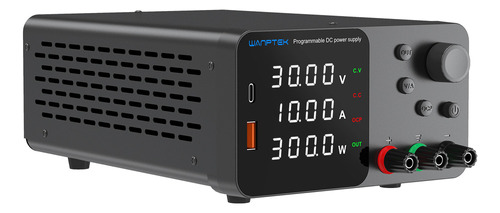 Fuente De Alimentación Regulada Wanptek 30 V 10 A 4 Dígitos