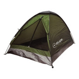 Carpa Domo Escape Outdoor 2 Personas Verde Color Verde Y Plata