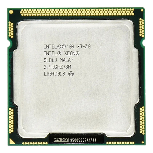 Processador Intel Xeon Quad-core X3430 2.4ghz 8mb Cache